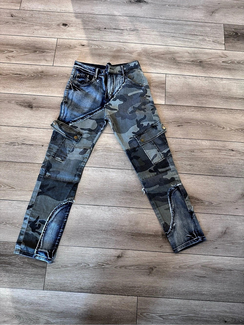 Camo Skinny Jeans 30/30